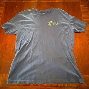 Kidd G Logo Tee XXL Blue Next Level Apparel Country Rap Artist Shirt